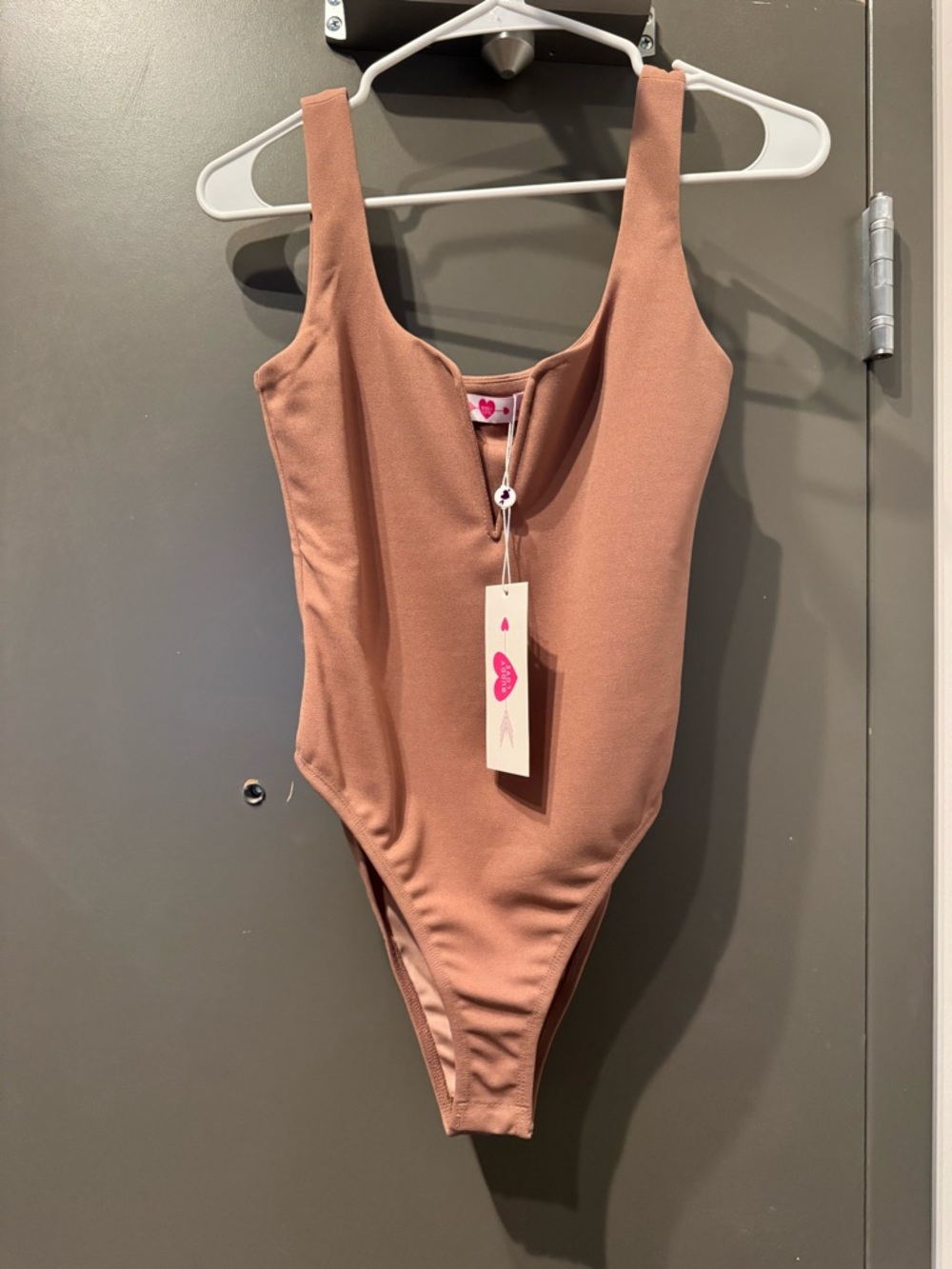 Buddy Love Bodysuit in Dusty Rose